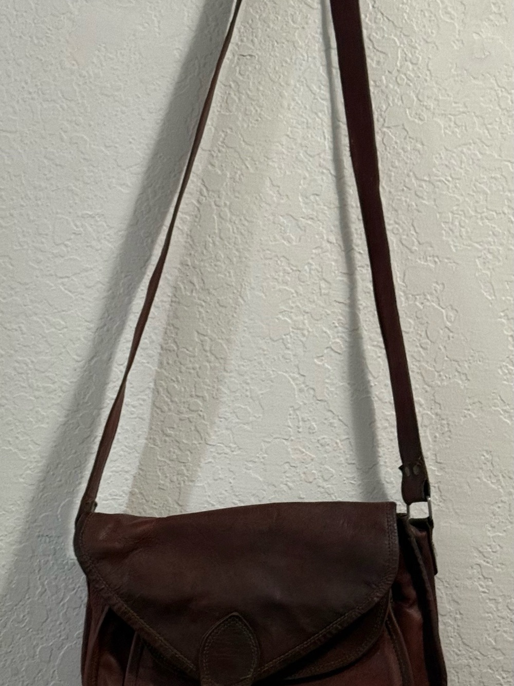 Brown Leather Satchel and Fable Handmade Bag crossbody bag